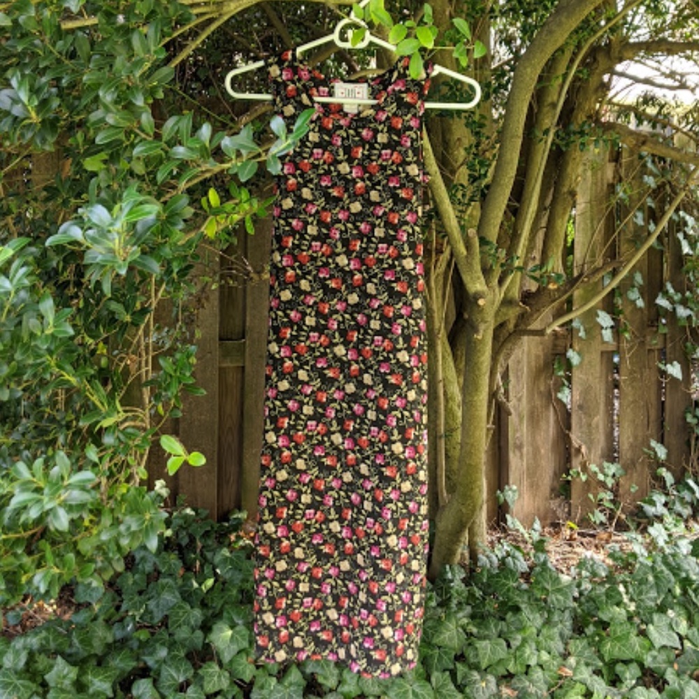 Floral Floor-Length Dress